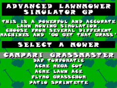 Advanced Lawnmower Simulator GP